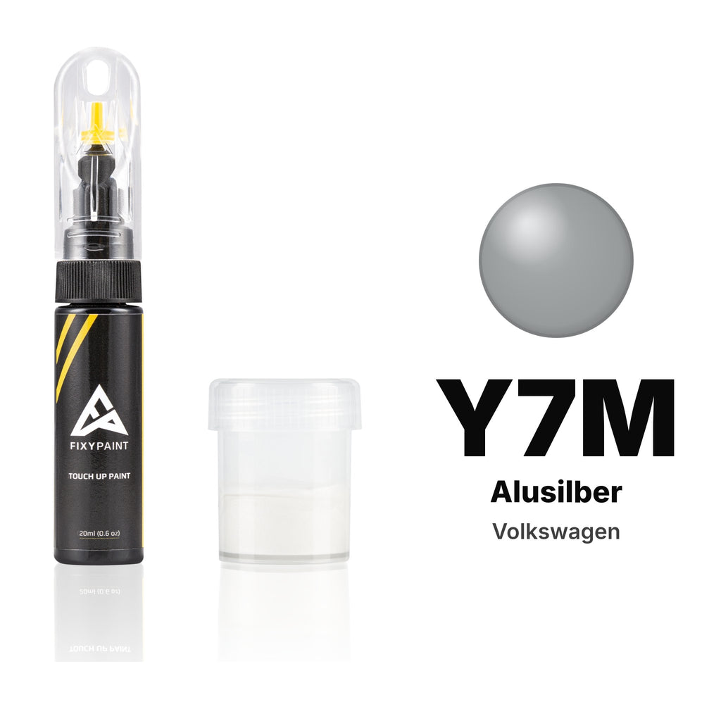 Touch-up paint for Volkswagen Y7M Alusilber, Standard kit