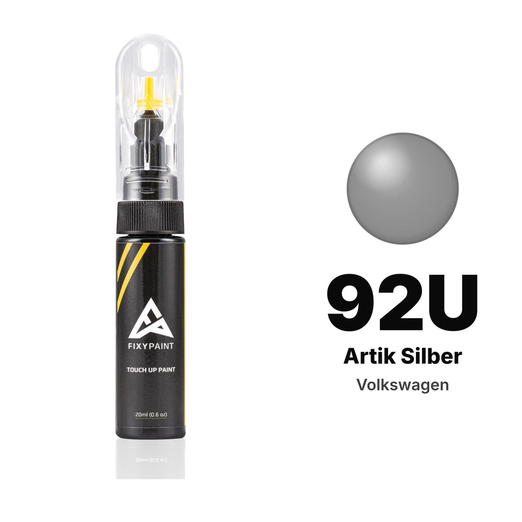 Touch-up paint for Volkswagen 92U Artik Silber, Basic kit