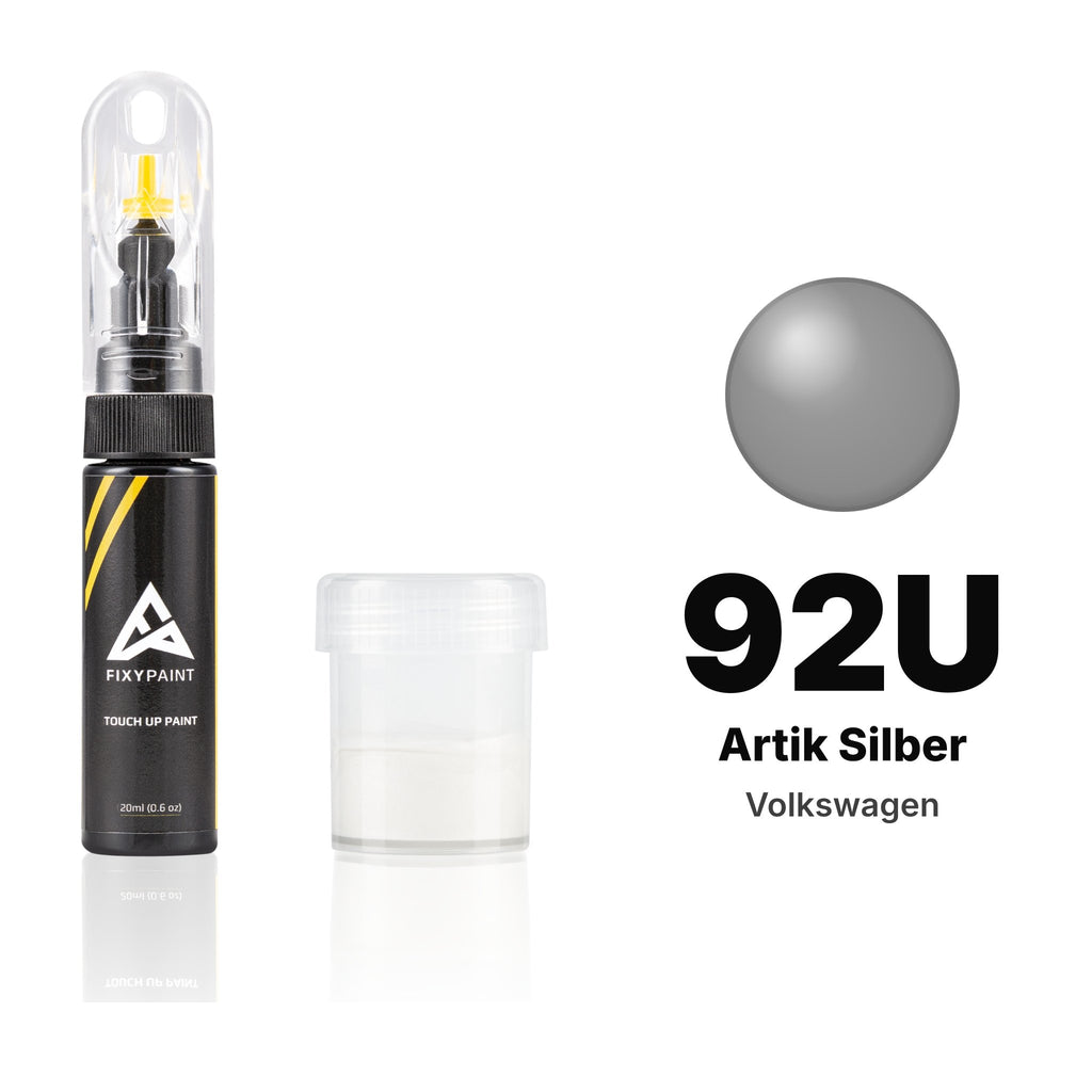 Touch-up paint for Volkswagen 92U Artik Silber, Standard kit
