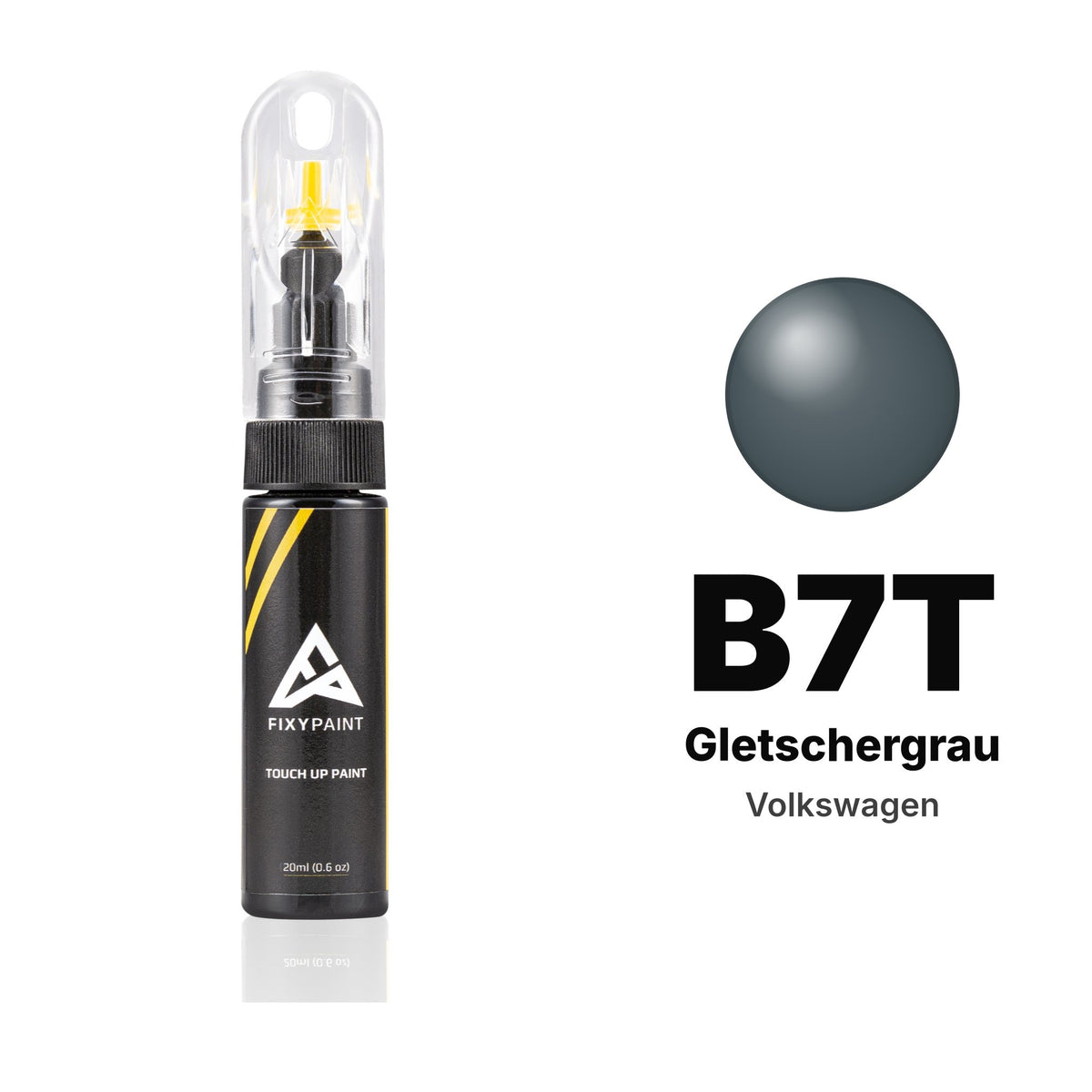 Touch-up paint for Volkswagen B7T Gletschergrau, Basic kit