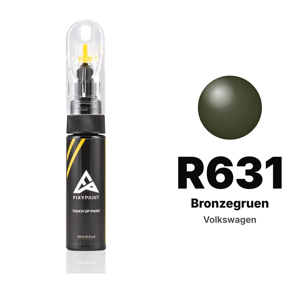 Touch-up paint for Volkswagen R631 Bronzegruen, Basic kit