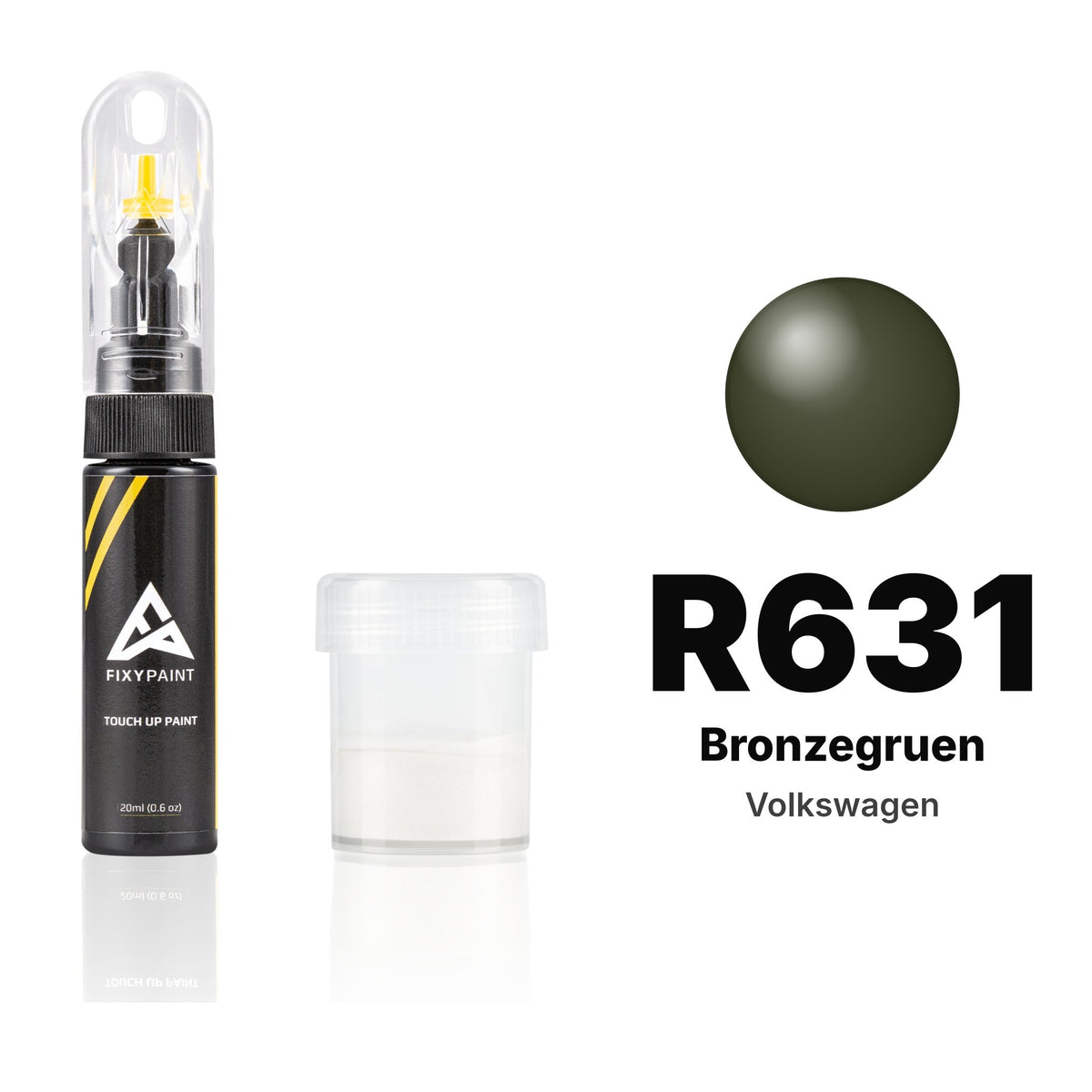 Touch-up paint for Volkswagen R631 Bronzegruen, Standard kit