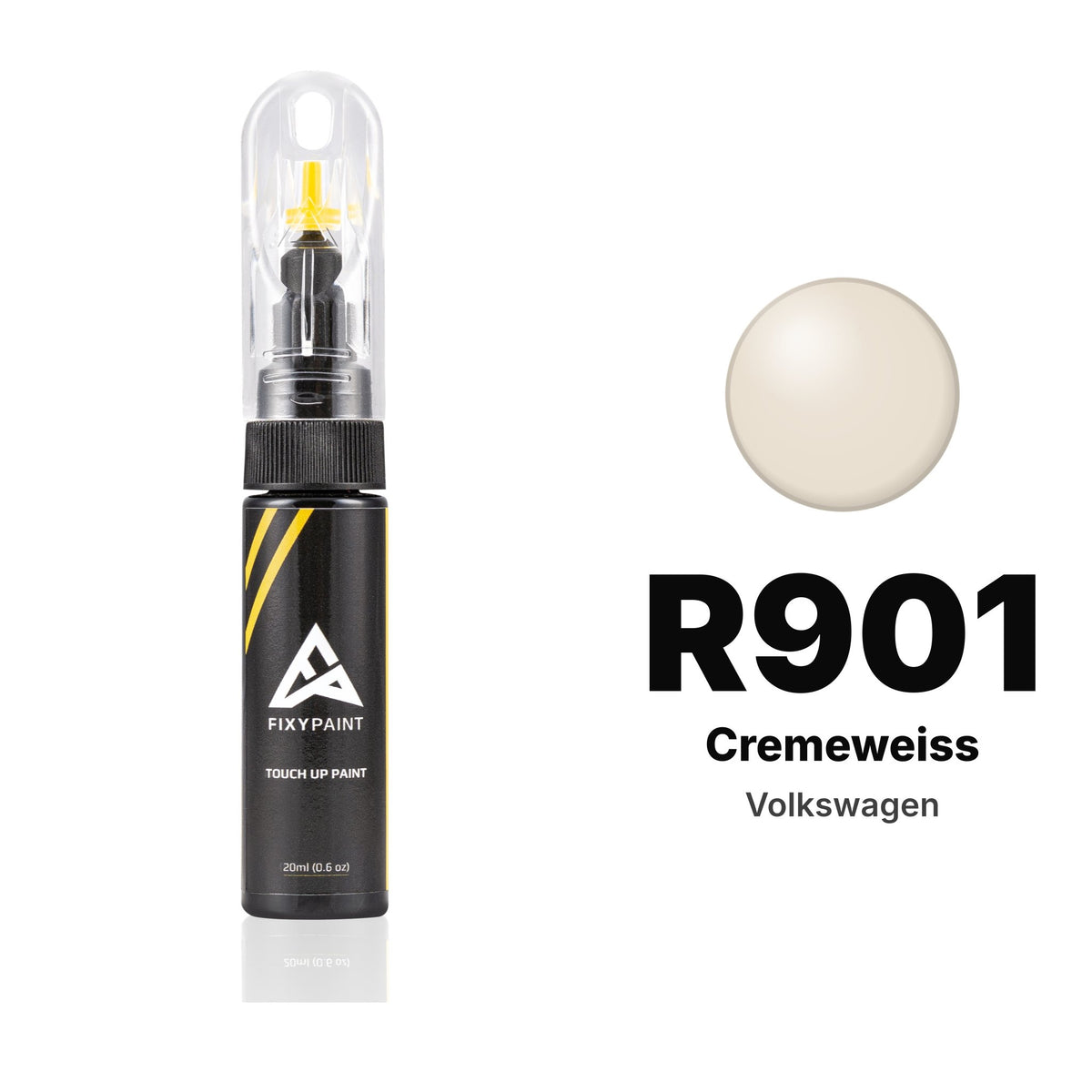Touch-up paint for Volkswagen R901 Cremeweiss, Basic kit
