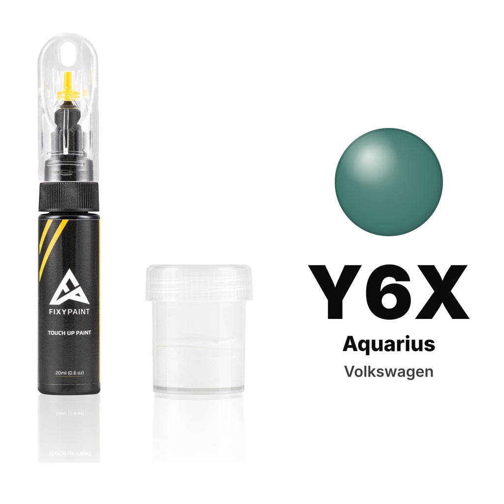 Lackstift für Volkswagen – Y6X Aquarius (alle Modelle, 1998–2000), Set Standard