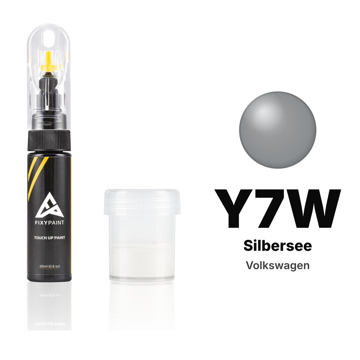 Touch-up paint for Volkswagen Y7W Silbersee, Standard kit