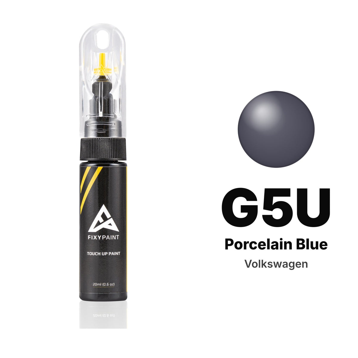 Touch-up paint for Volkswagen G5U Porcelain Blue, Basic kit