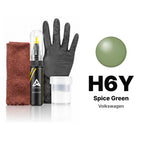 Touch-up paint for Volkswagen H6Y Spice Green, Complete kit