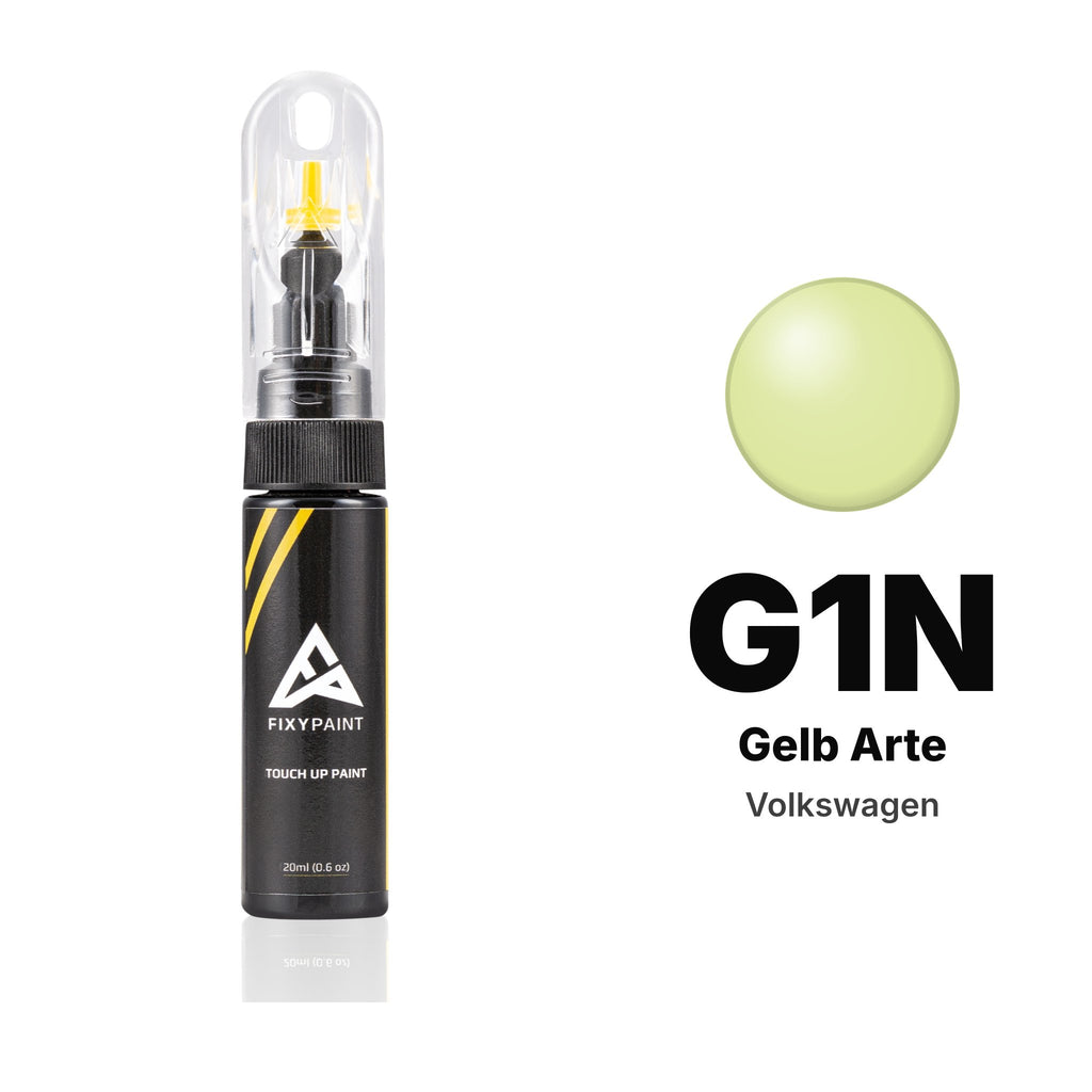 Touch-up paint for Volkswagen G1N Gelb Arte, Basic kit