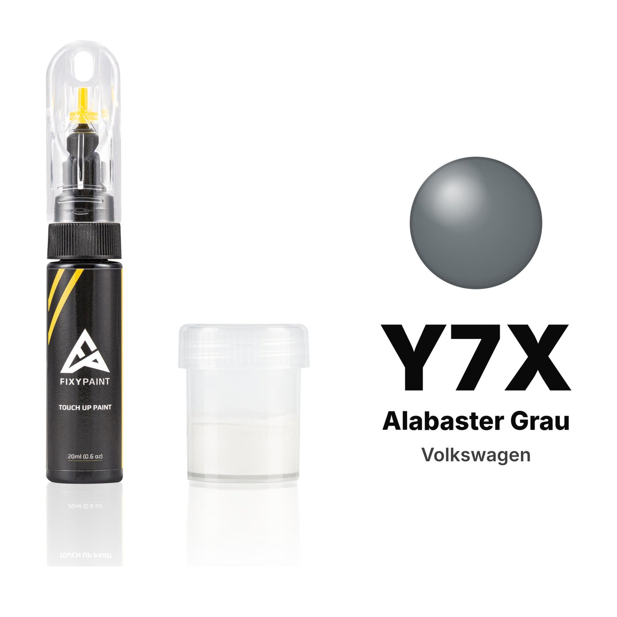 Touch-up paint for Volkswagen Y7X Alabaster Grau, Standard kit
