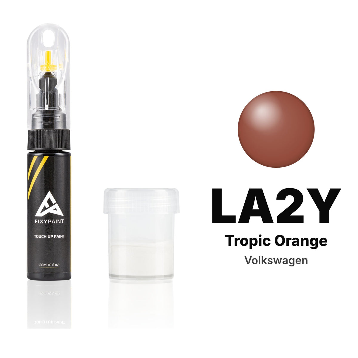 Lackstift für Volkswagen – LA2Y Tropic Orange (alle Modelle, ab 1999), Set Standard