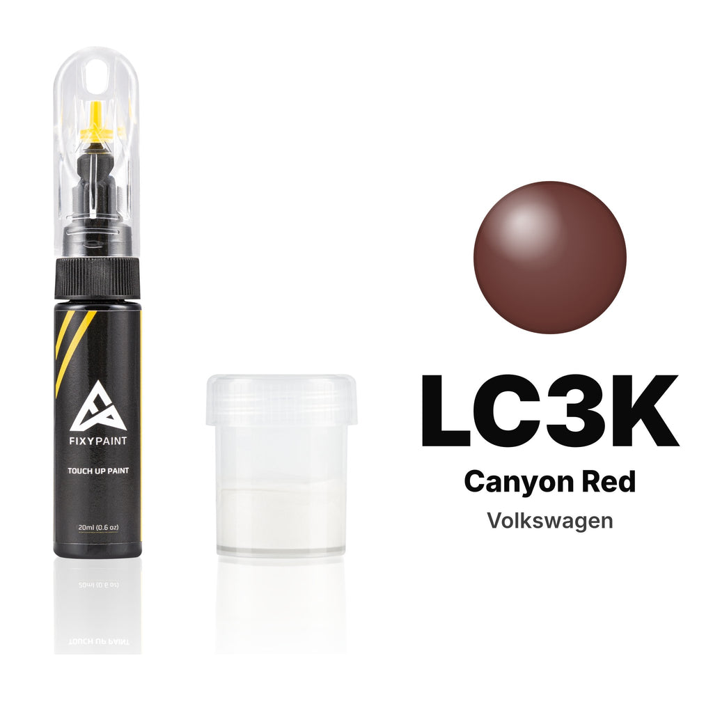 Peinture de retouche pour Volkswagen – LC3K Canyon Red (tous modèles, depuis 1999), kit Standard