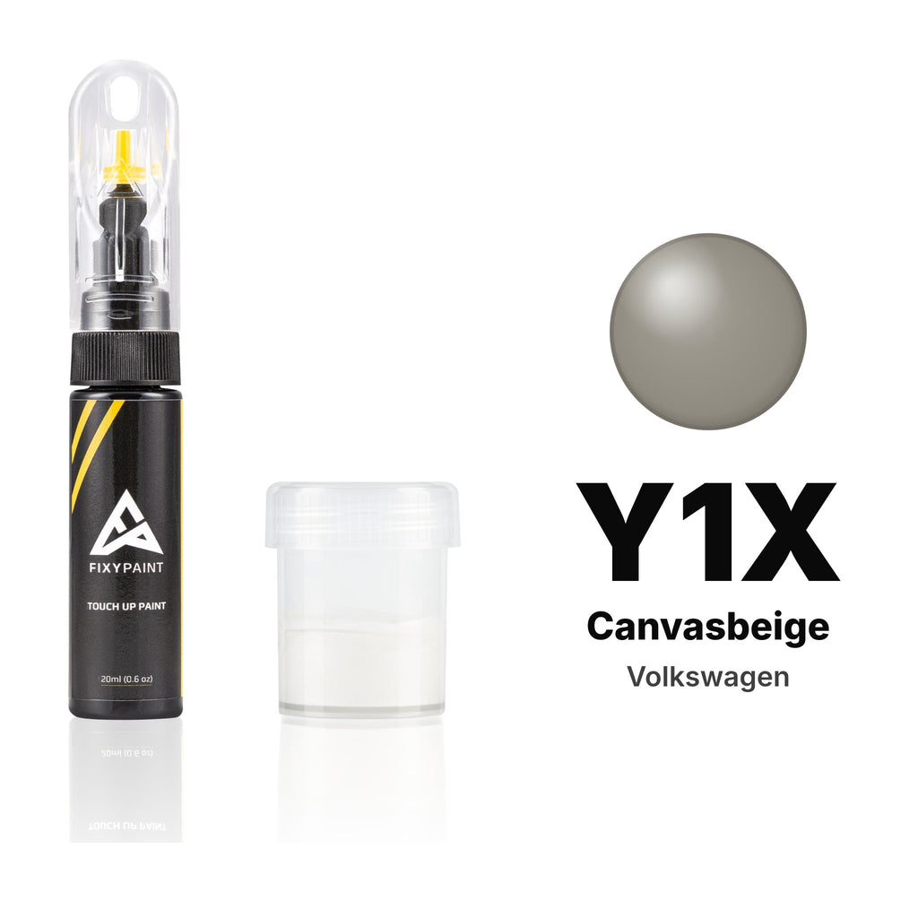 Touch-up paint for Volkswagen Y1X Canvasbeige, Standard kit