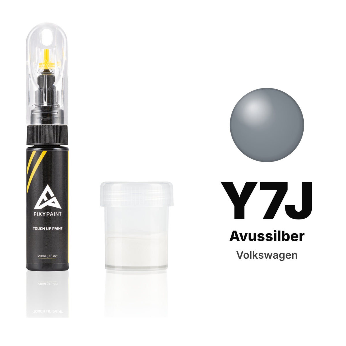 Touch-up paint for Volkswagen Y7J Avussilber, Standard kit