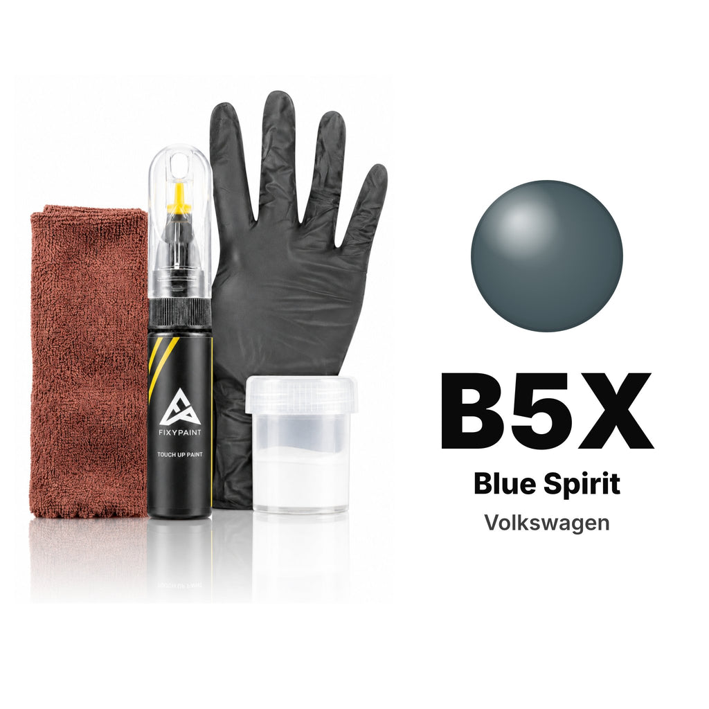 Touch-up paint for Volkswagen B5X Blue Spirit, Complete kit