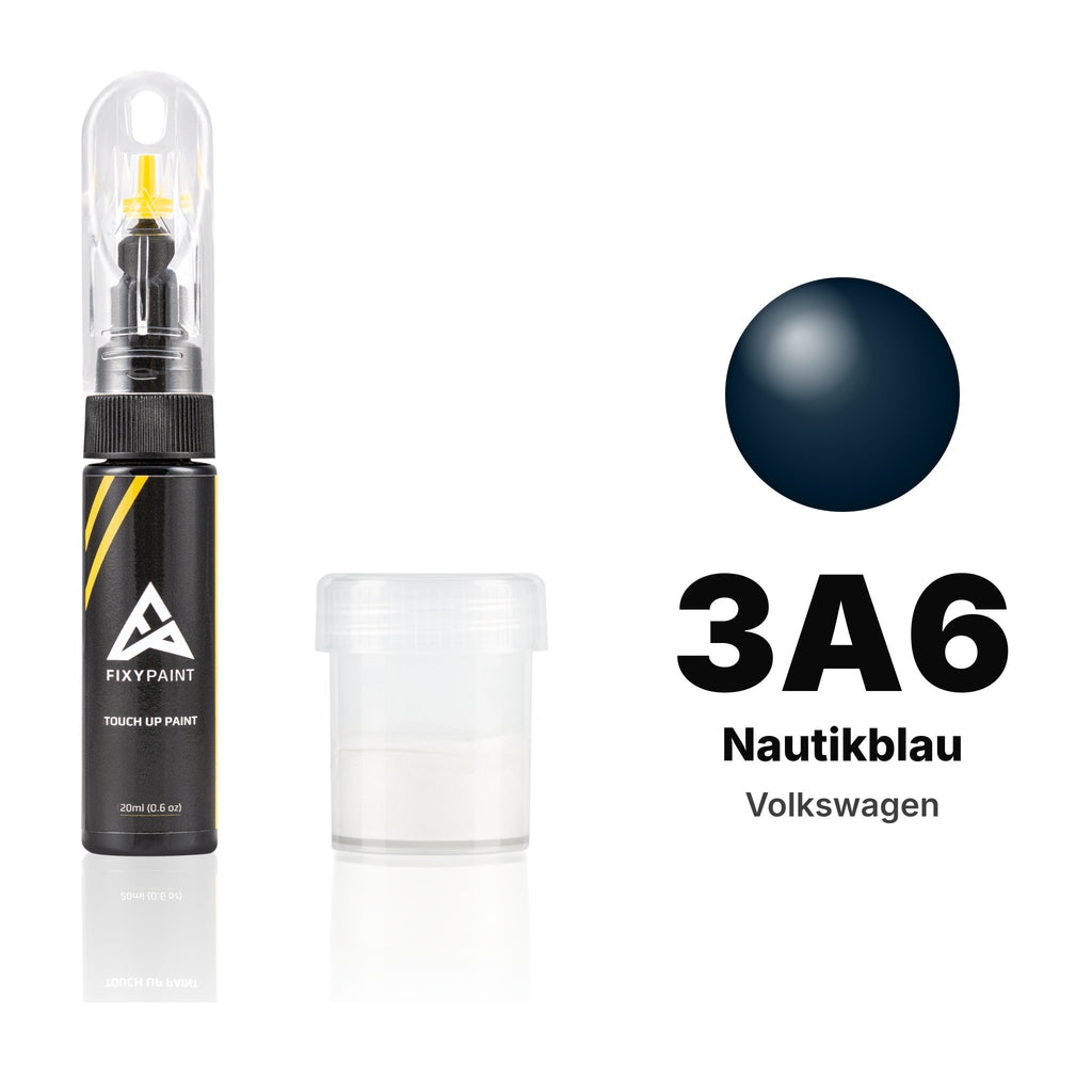 Touch-up paint for Volkswagen 3A6 Nautikblau, Standard kit