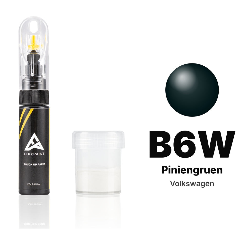 Touch-up paint for Volkswagen B6W Piniengruen, Standard kit