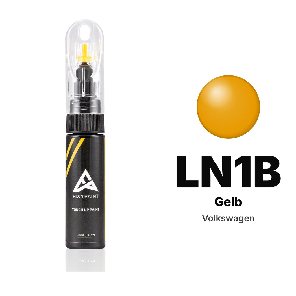 Touch-up paint for Volkswagen LN1B Gelb, Basic kit