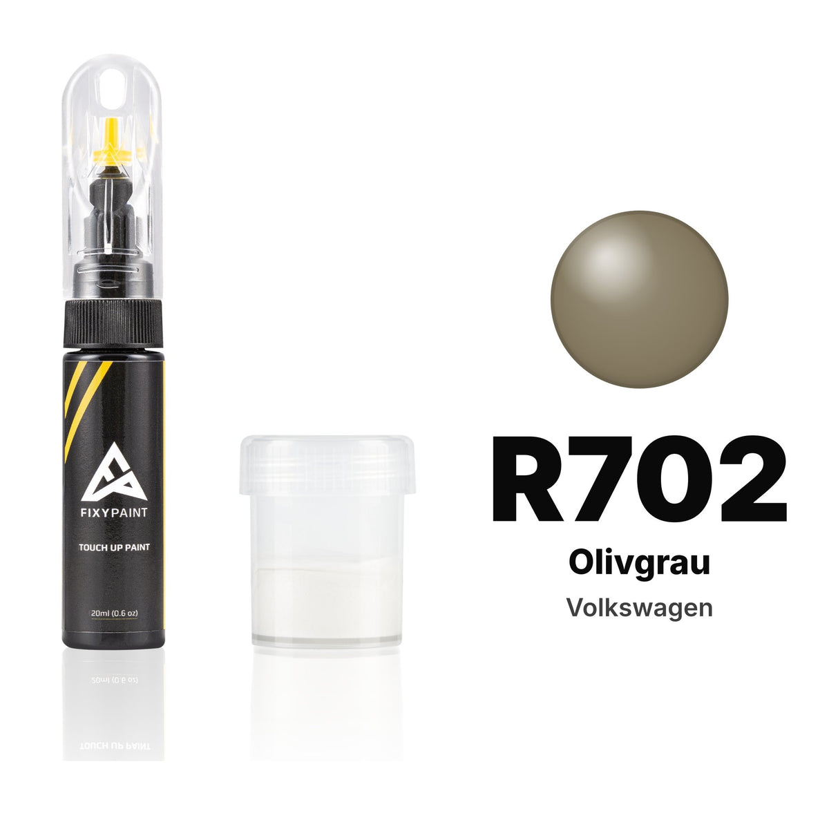 Touch-up paint for Volkswagen R702 Olivgrau, Standard kit