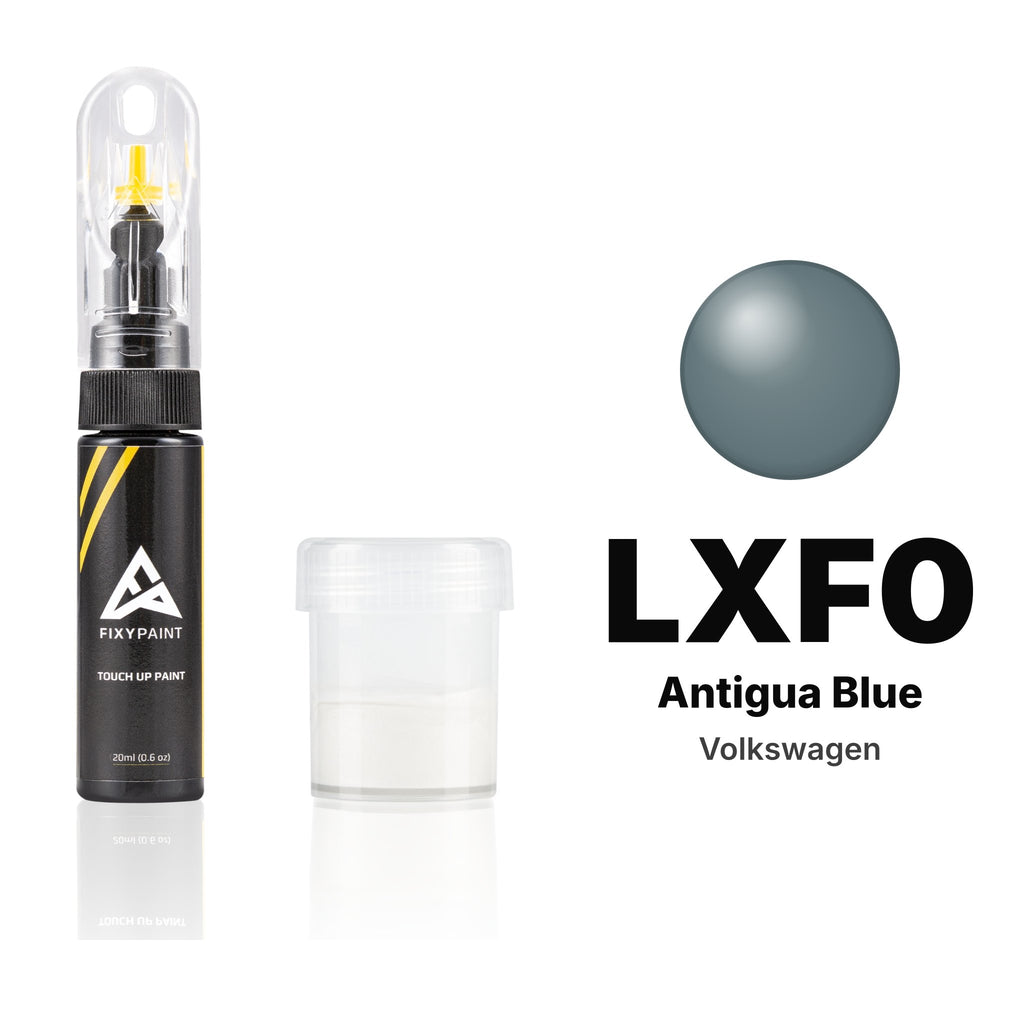 Lackstift für Volkswagen – LXF0 Antigua Blue (alle Modelle, 2012–2015, 2017), Set Standard