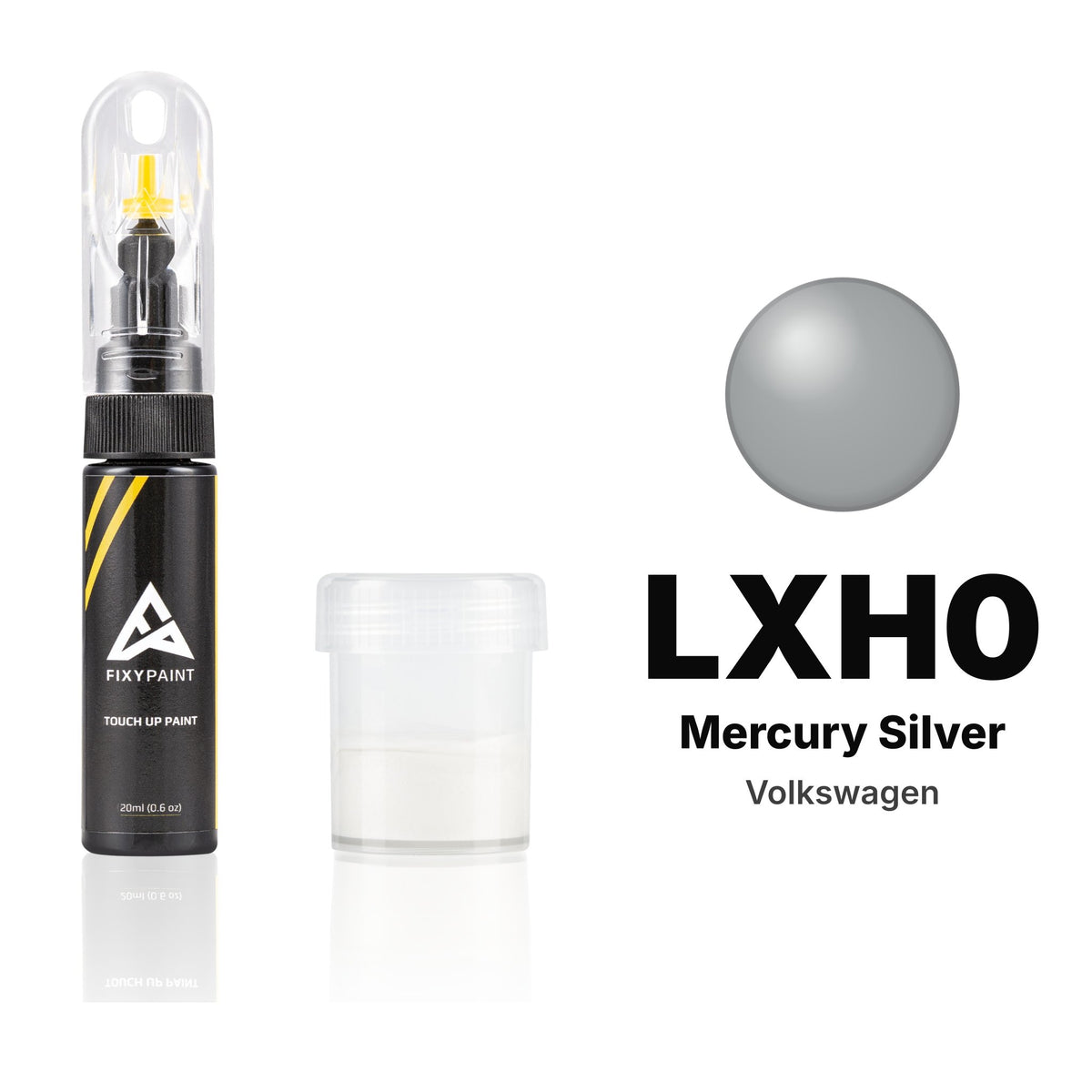 Touch-up paint for Volkswagen LXH0 Mercury Silver, Standard kit