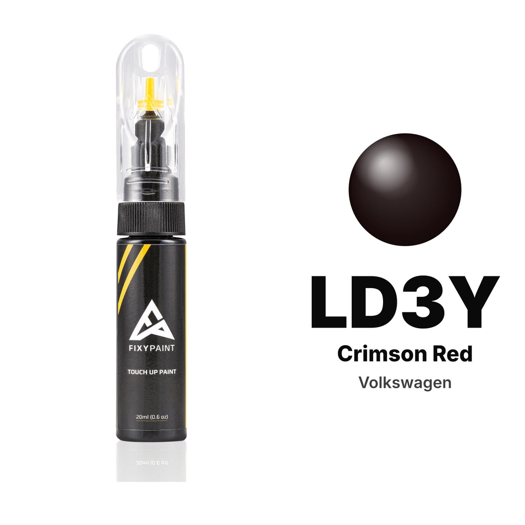 Touch-up paint for Volkswagen LD3Y Crimson Red, Basic kit