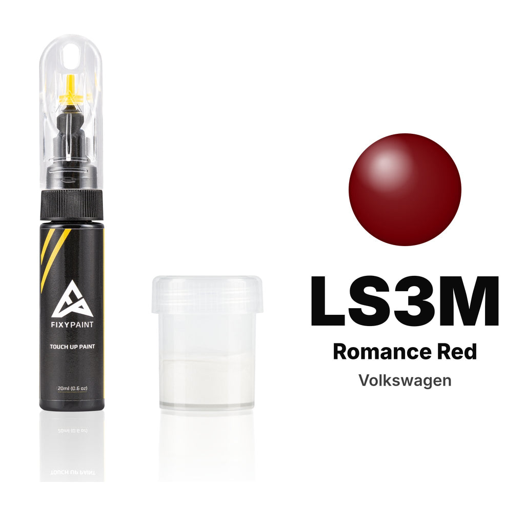 Touch-up paint for Volkswagen LS3M Romance Red, Standard kit