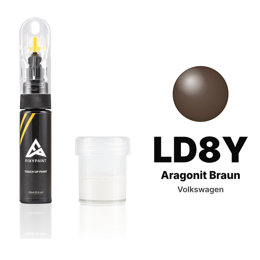 Touch-up paint for Volkswagen LD8Y Aragonit Braun, Standard kit