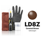 Touch-up paint for Volkswagen LD8Z Caramel Brown, Complete kit