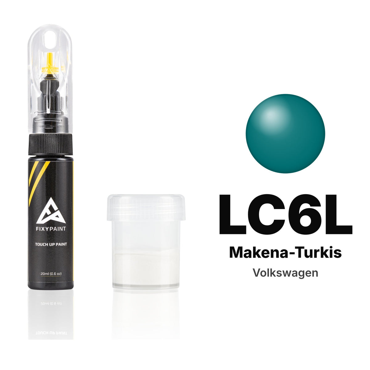 Touch-up paint for Volkswagen LC6L Makena-Turkis, Standard kit