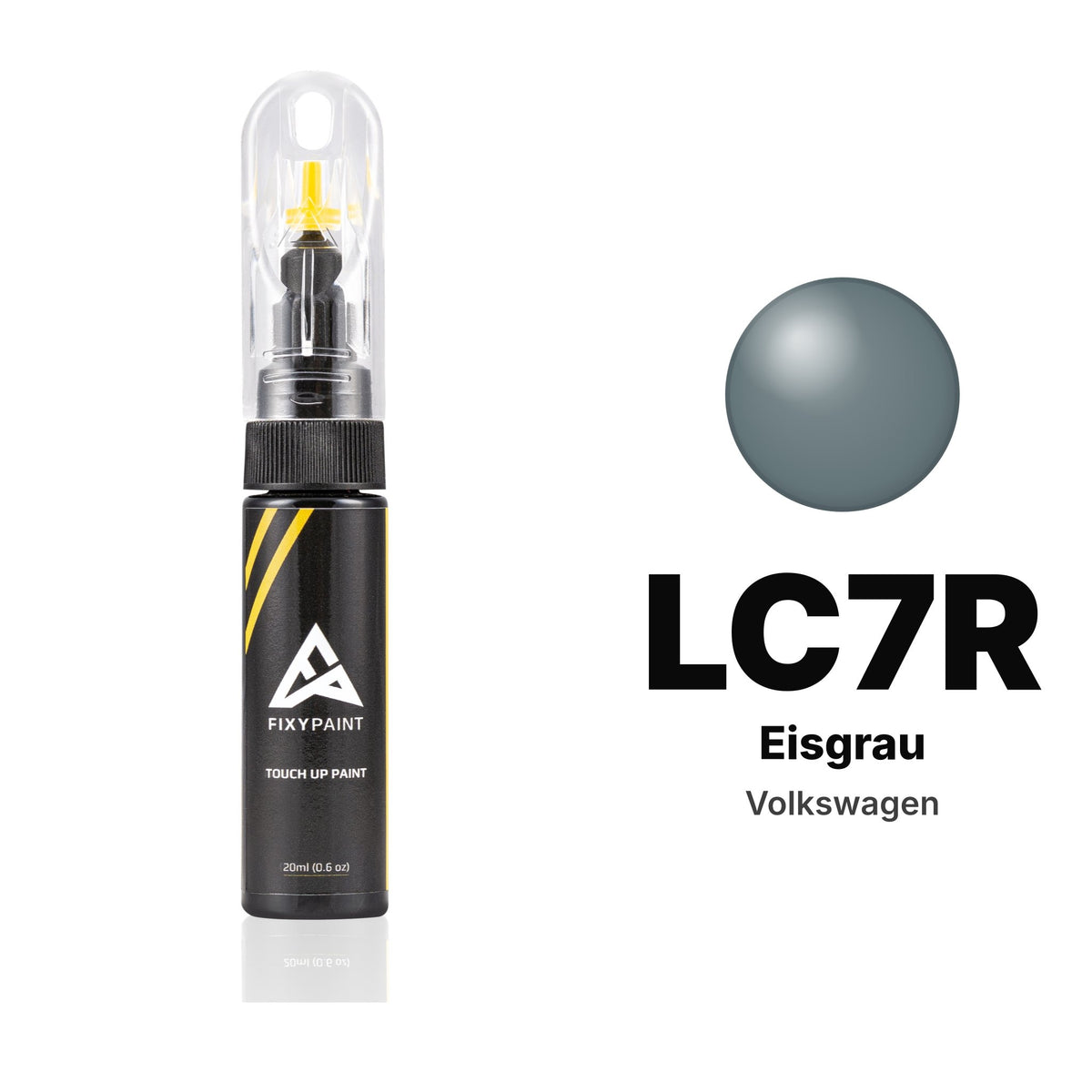 Touch-up paint for Volkswagen LC7R Eisgrau, Basic kit