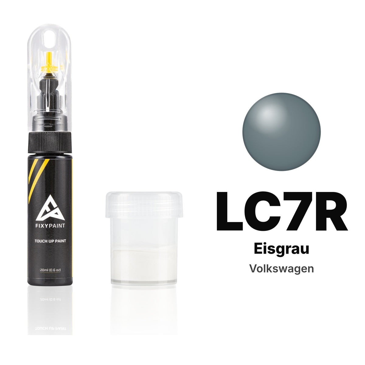 Touch-up paint for Volkswagen LC7R Eisgrau, Standard kit