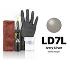 Touch-up paint for Volkswagen LD7L Ivory Silver, Complete kit
