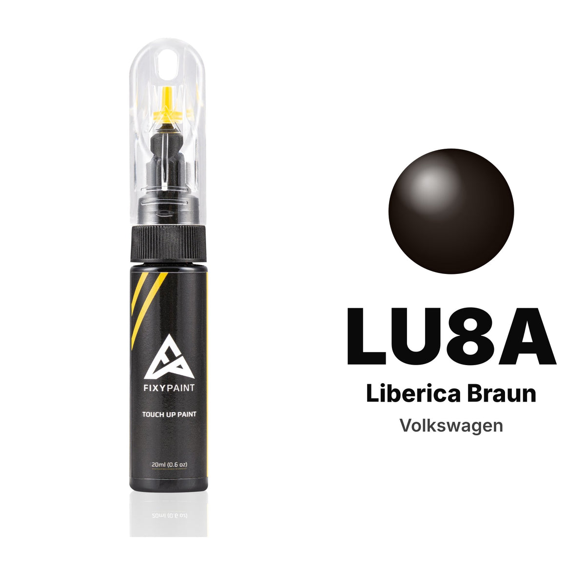 Touch-up paint for Volkswagen LU8A Liberica Braun, Basic kit