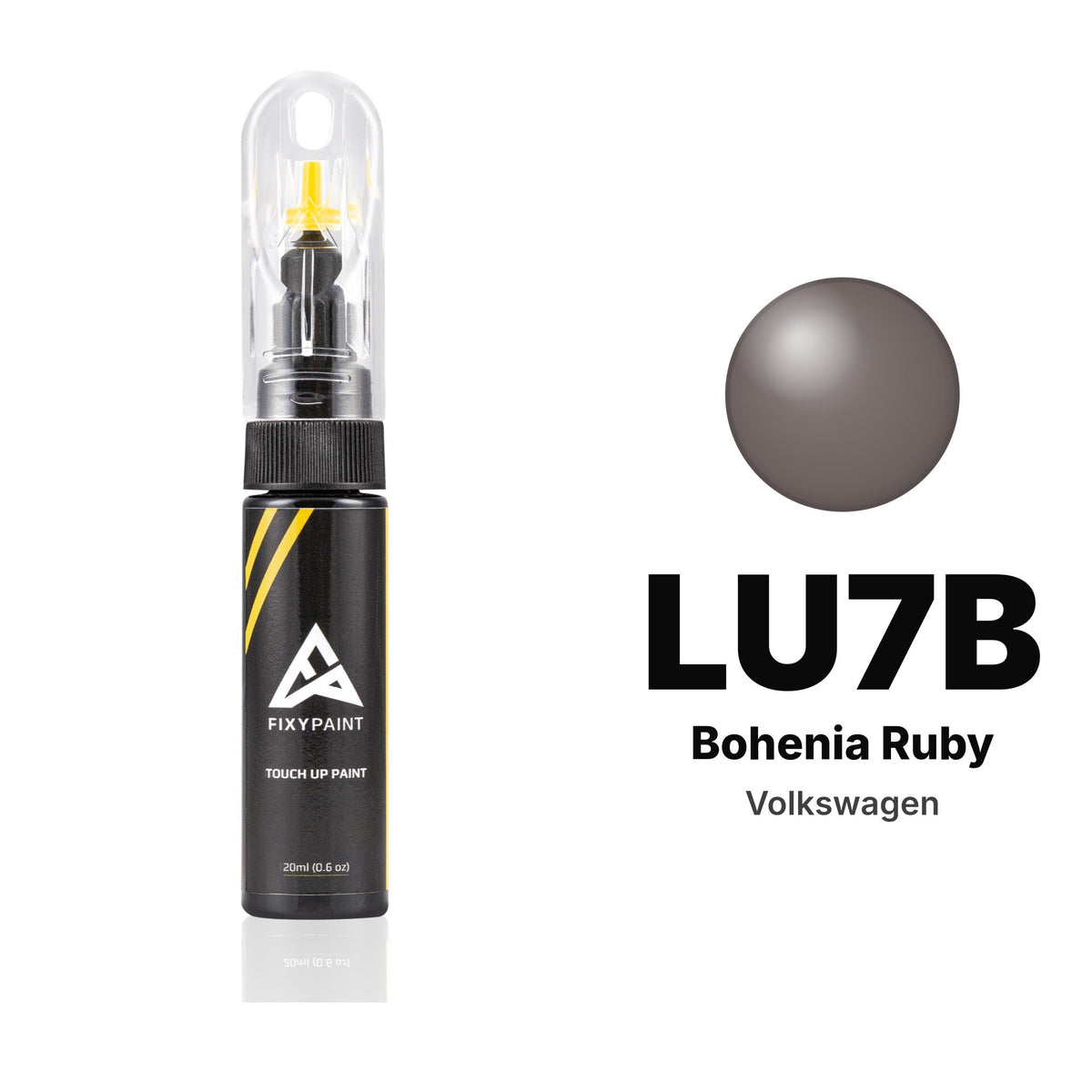 Volkswagen LU7B Bohenia Ruby touch-up paint, Basic kit