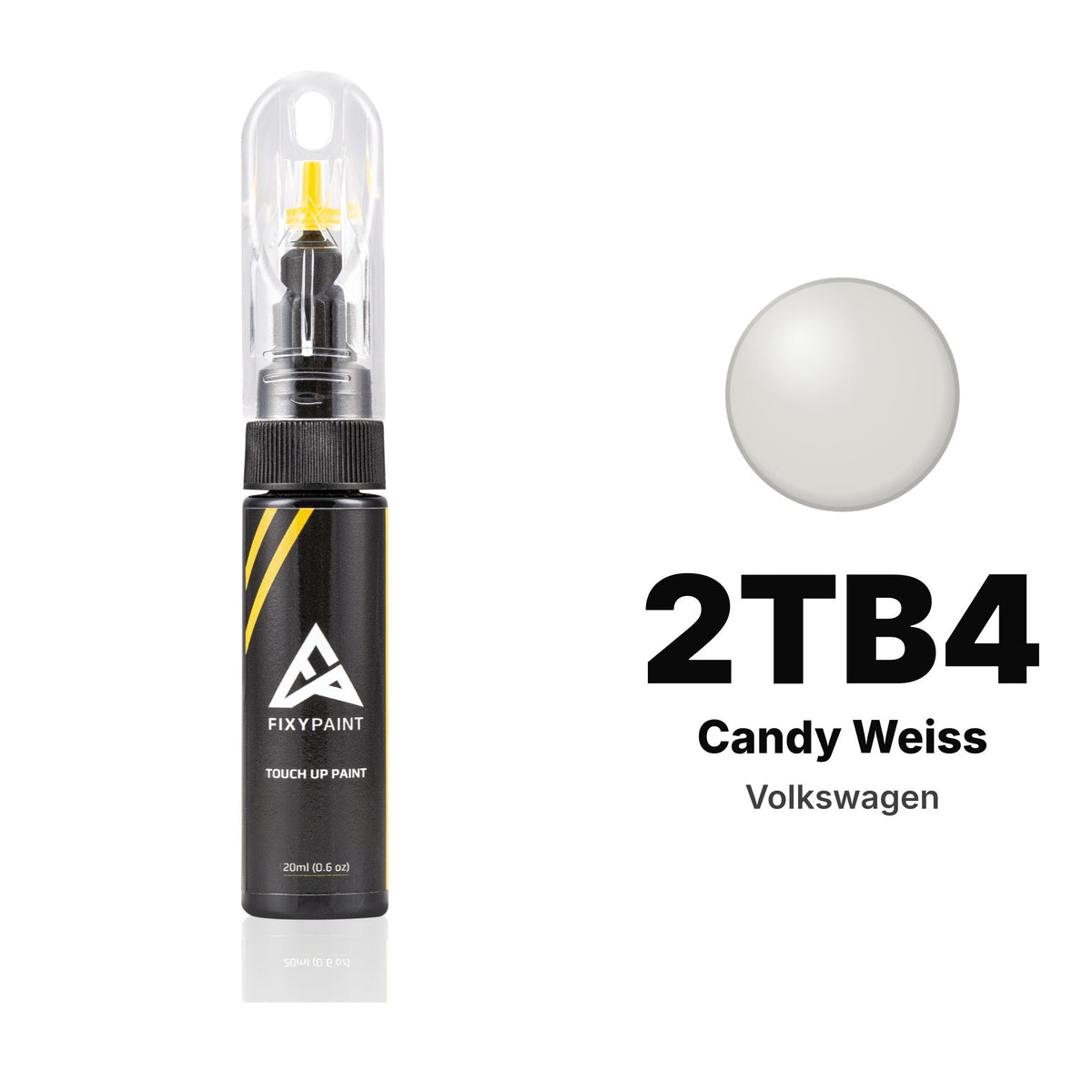 Peinture de retouche pour Volkswagen – 2TB4 Candy Weiss (tous modèles, depuis 2020), kit Basique
