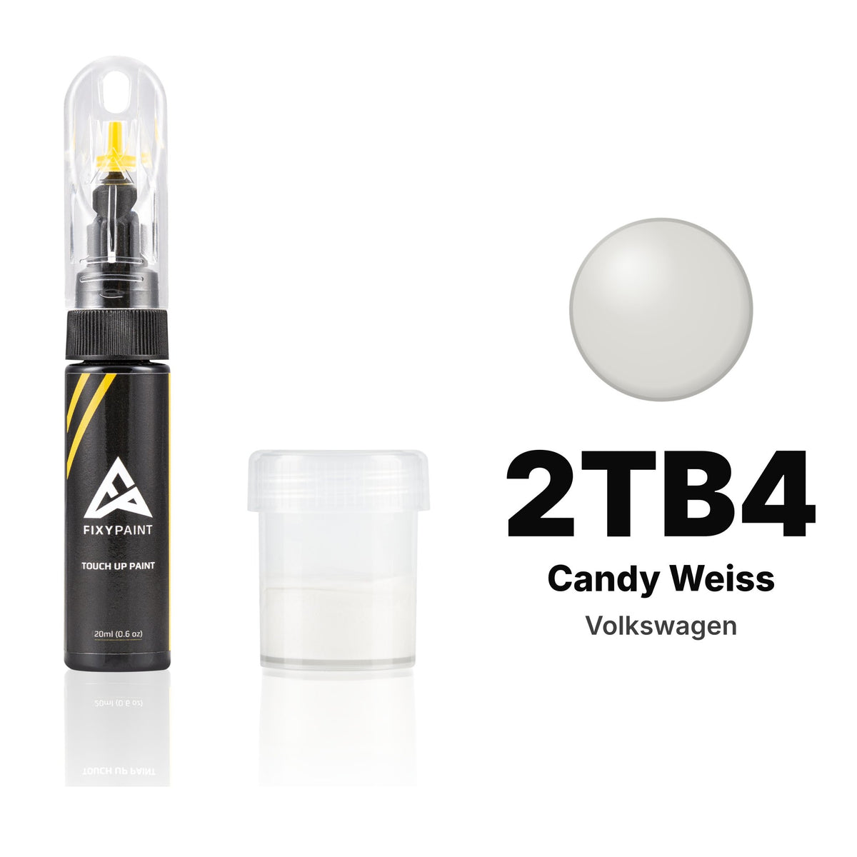 Peinture de retouche pour Volkswagen – 2TB4 Candy Weiss (tous modèles, depuis 2020), kit Standard