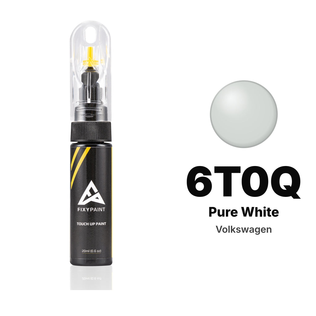 Touch-up paint for Volkswagen 6T0Q Pure White, Basic kit