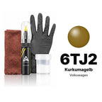 Touch-up paint for Volkswagen 6TJ2 Kurkumagelb, Complete kit