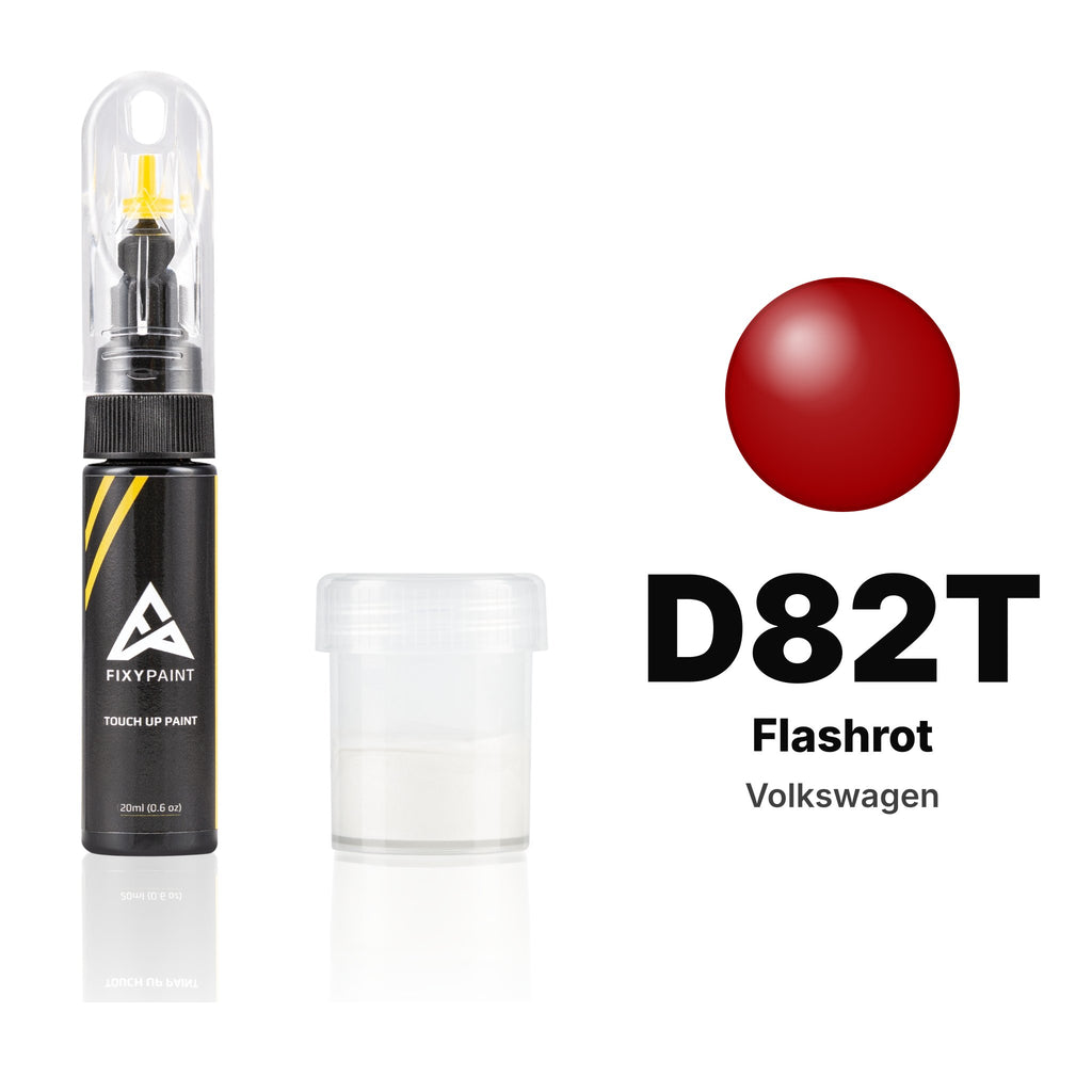 Touch-up paint for Volkswagen D82T Flashrot, Standard kit