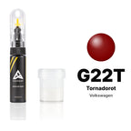 Lackstift für Volkswagen – G22T Tornadorot (alle Modelle, ab 2020), Set Standard