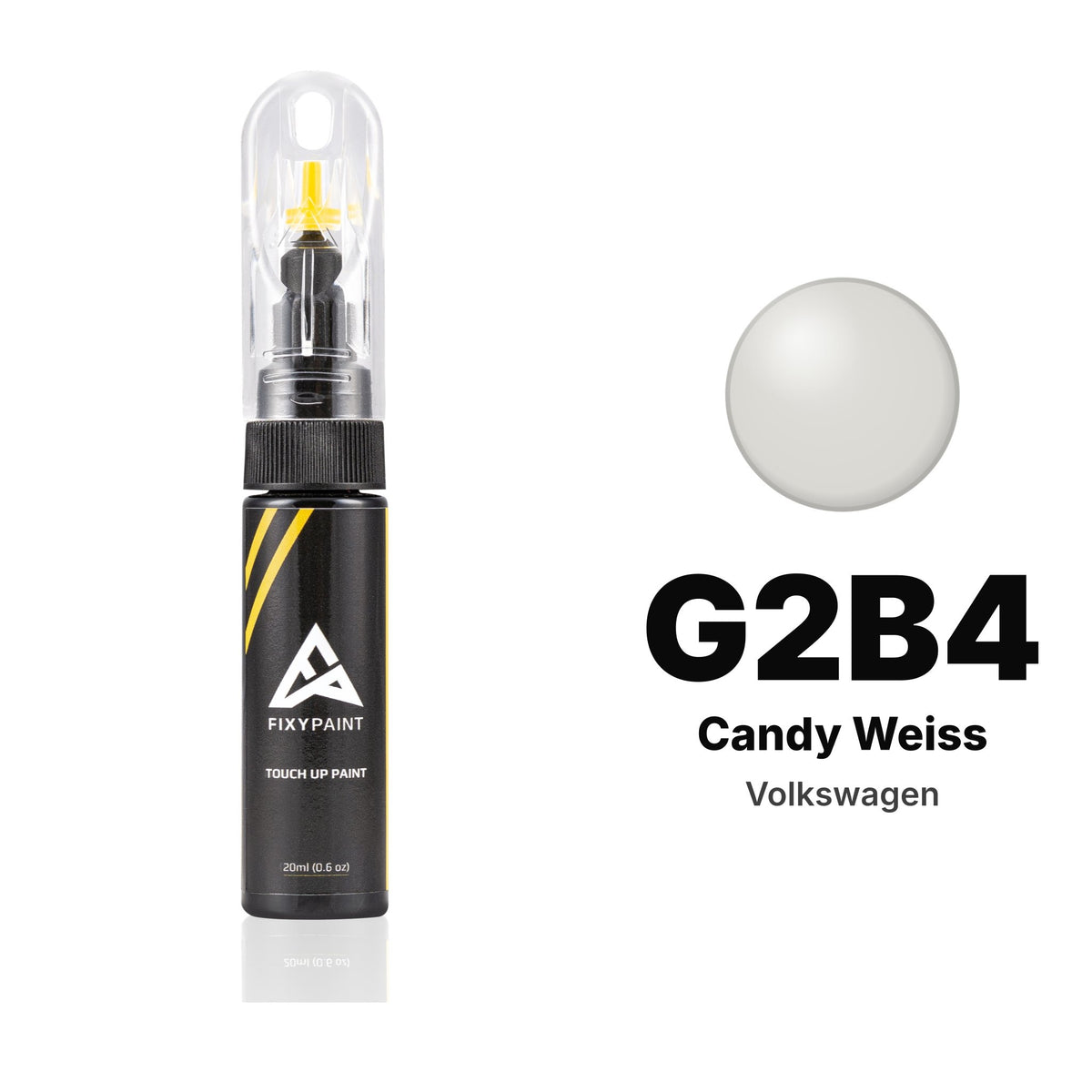 Pintura de retoque para Volkswagen – G2B4 Candy Weiss (todos los modelos, desde 2020), kit Básico