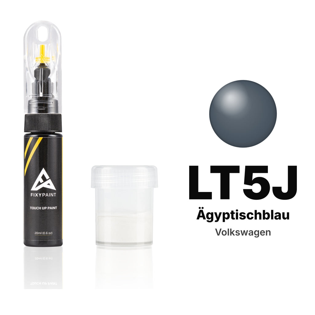Lackstift für Volkswagen – LT5J Ägyptischblau (alle Modelle, ab 2025), Set Standard