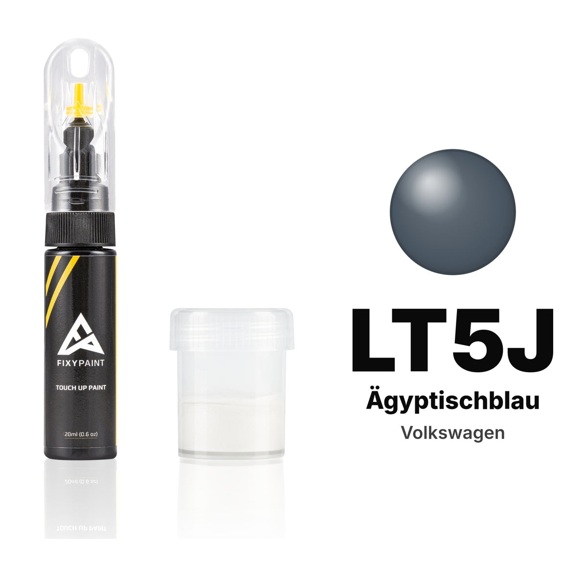 Lackstift für Volkswagen – LT5J Ägyptischblau (alle Modelle, ab 2025), Set Standard