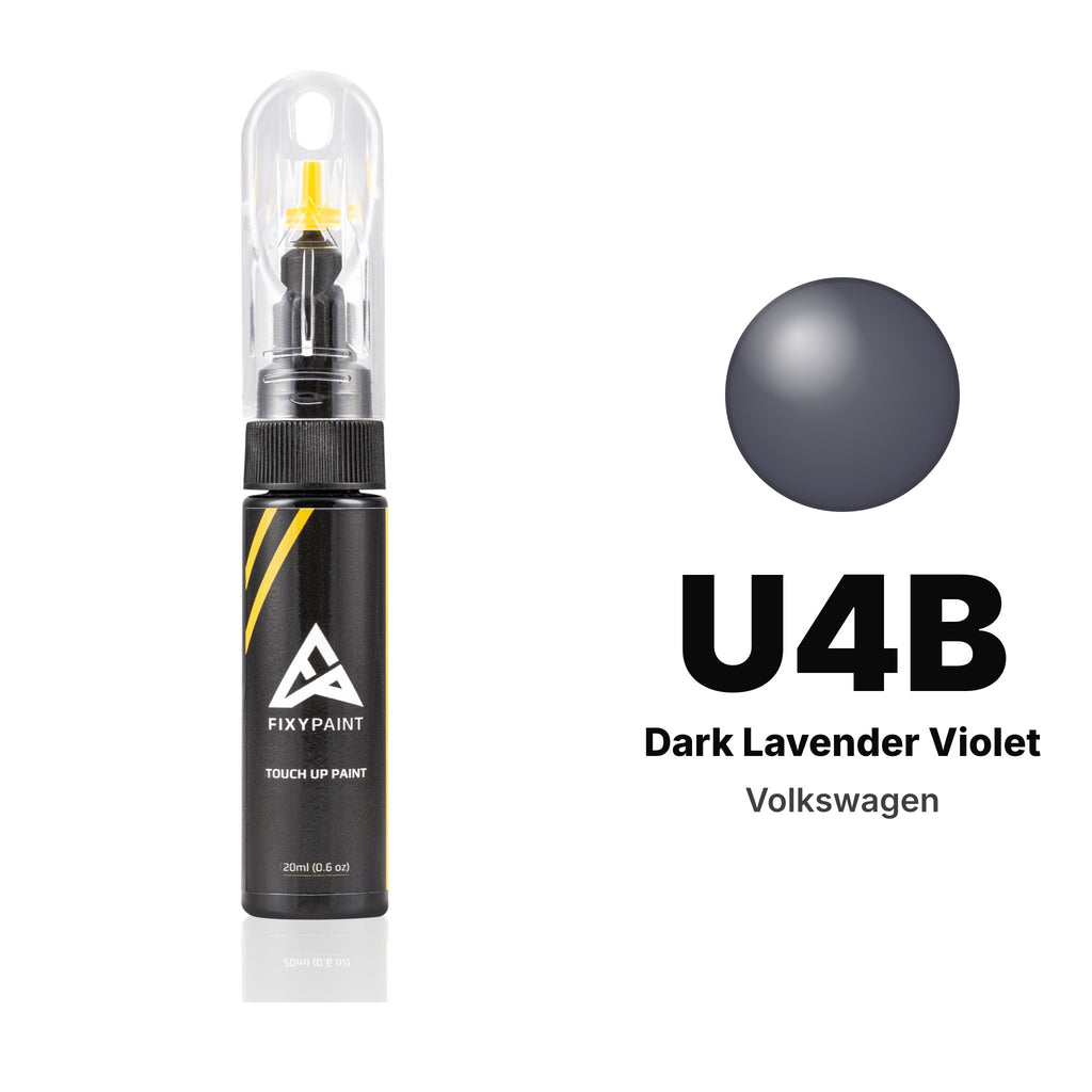 Lackstift für Volkswagen – U4B Dark Lavender Violet (alle Modelle, ab 2025), Set Basis