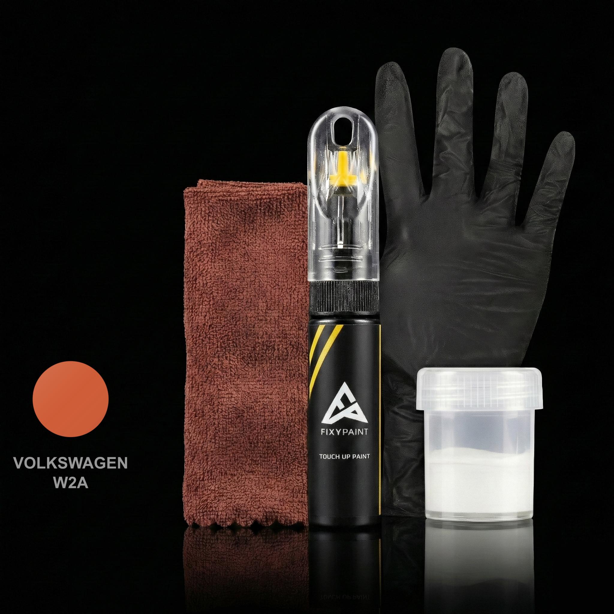 Volkswagen Universal touch up paint kit - MALIORANGE W2A scratch repair