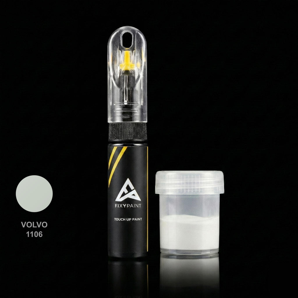 Volvo Universal touch up paint kit - WHITE PAPYRUS 1106 scratch repair