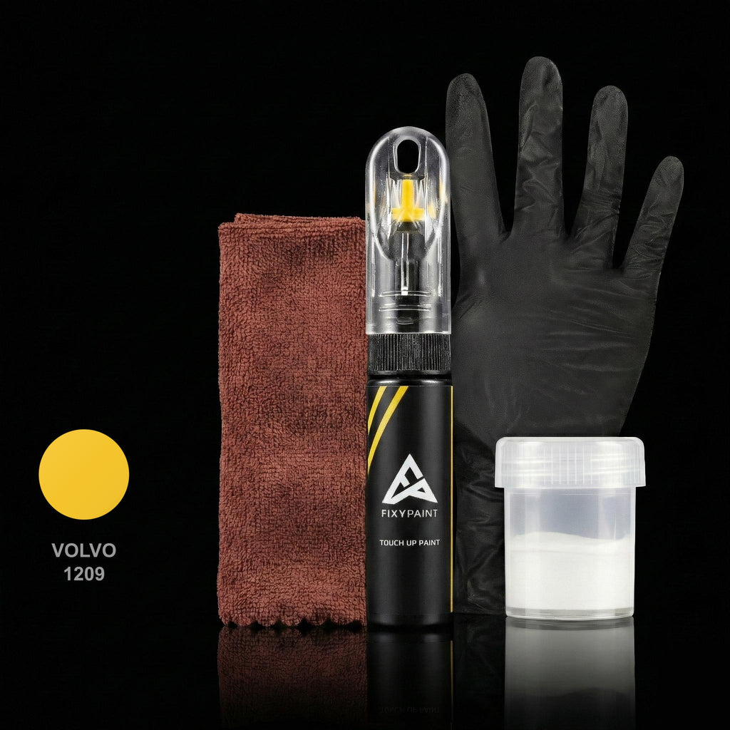 Volvo Universal touch up paint kit - ZINKGELB 1209 scratch repair