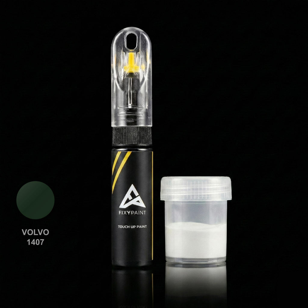 Volvo Universal touch up paint kit - WEISSGRUEN 1407 scratch repair