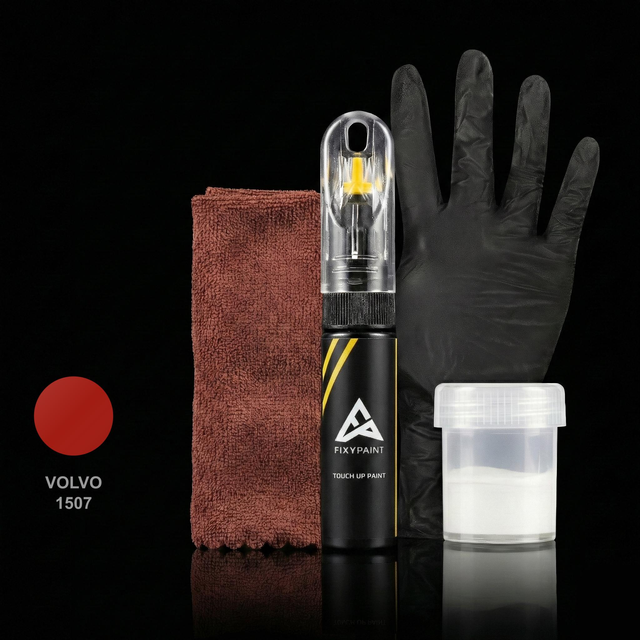 Volvo Universal touch up paint kit - FIRE RED 1507 scratch repair
