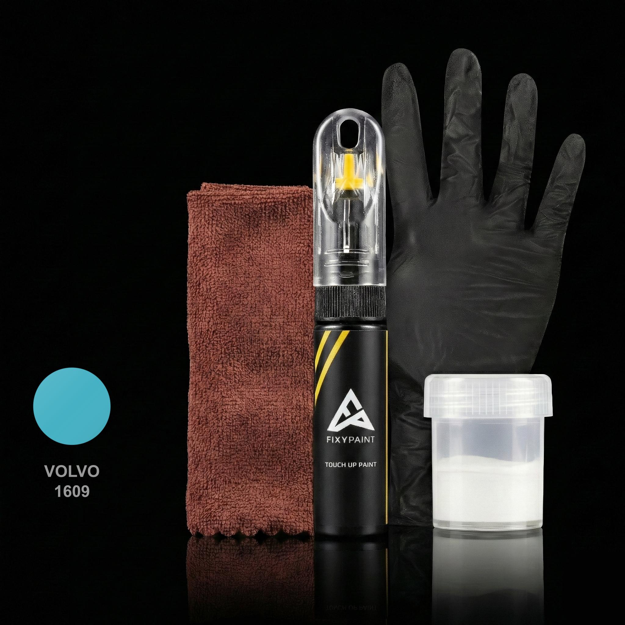 Volvo Universal touch up paint kit - SEA BLUE 1609 scratch repair